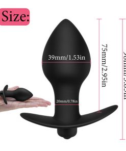 FLXUR Vibrator Anal Plug Prostate Massager Adult Gay Products Silicone Mini Bullet Vibrator Butt Plug Sex Toys for Men Women 10