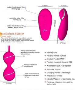 Seven Speed Remote Control Kegel Ball for Vaginal Tight Exercise Sex Toy for Women 6