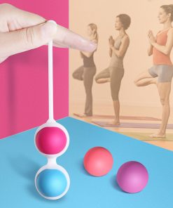 Doctor Recommend Vagina Tighten Kegel Exercise Ben Wa Ball Safe Silicone Vaginal Geisha Ball Triple Tightening 10