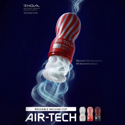 Japan Original TENGA Male Masterbator Air-tech Reusable Vacuum Sex Cup Soft Silicone Vagina Real Pussy Sexy Pocket 4